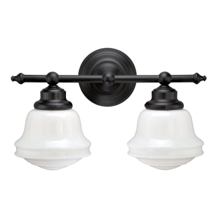 Bellevue Kash 2 Light Vanity Light Oil Rubbed Bronze