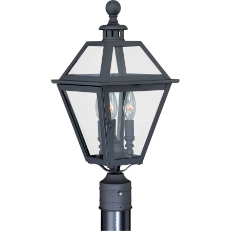 Bellevue Brandon 3 Light 20" Tall Outdoor Single Head Post Light Textured Black