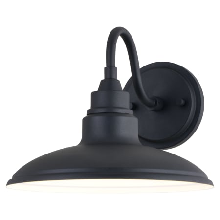 Bellevue Shocks 8" Tall LED Wall Sconce Textured Black / White