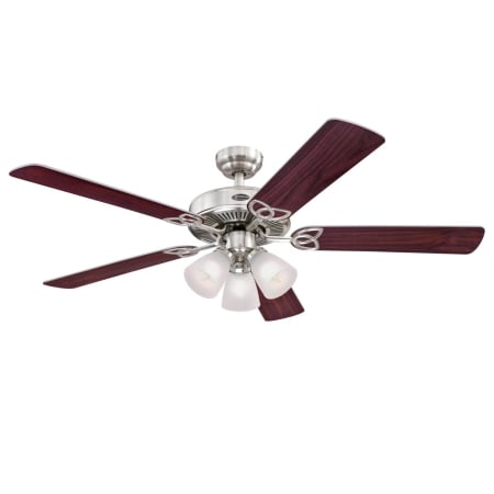 Bellevue Landry 52" 5 Blade LED Indoor Ceiling Fan Brushed Nickel