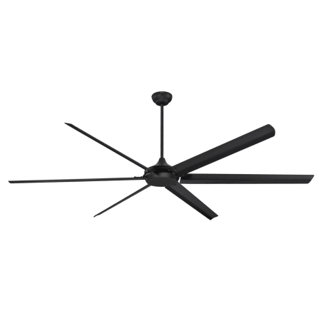 Bellevue Bigfoot 100" 6 Blade Indoor Ceiling Fan with Remote Control Black