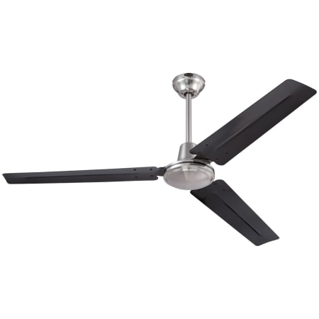 Bellevue Edmonton 56" 3 Blade Indoor Ceiling Fan with Wall Control Brushed Nickel / Black