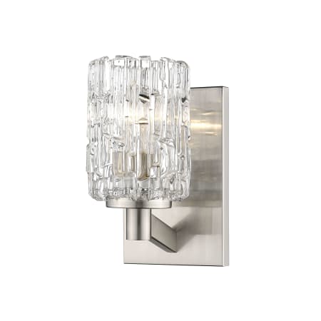 Bellevue Luella 9" Tall Bathroom Sconce Brushed Nickel
