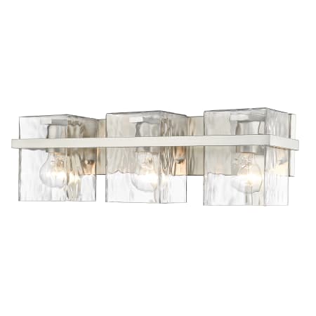 Bellevue Darbyn 3 Light 22" Wide Vanity Light Brushed Nickel