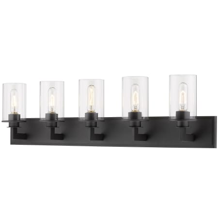 Bellevue Tillie 5 Light 39" Wide Bathroom Vanity Light Bronze