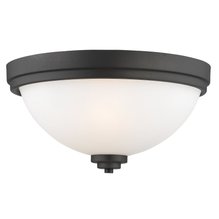 Bellevue Pauline 3 Light 15" Wide Flush Mount Ceiling Fixture Bronze