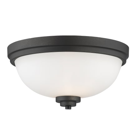 Bellevue Pauline 2 Light 13" Wide Flush Mount Ceiling Fixture Bronze