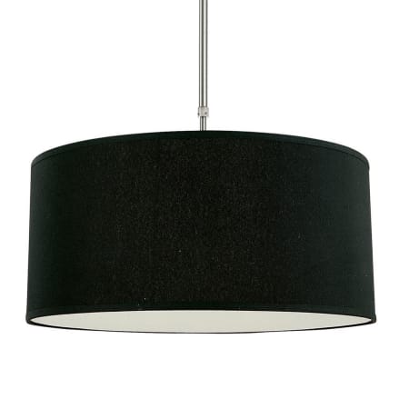 Bellevue Philopator 3 Light 20" Wide Pendant Brushed Nickel / Black