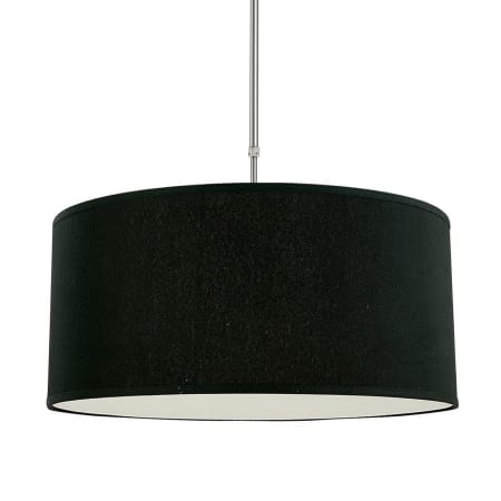Bellevue Philopator 3 Light 24" Wide Pendant Brushed Nickel / Black