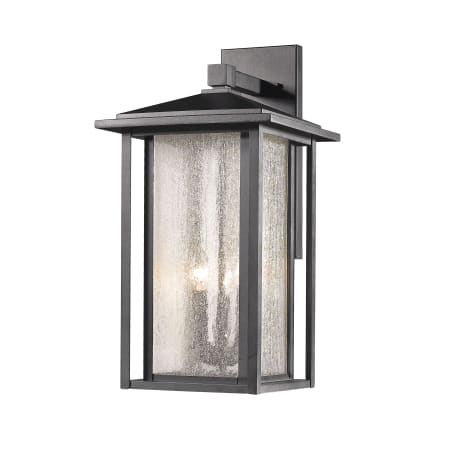 Bellevue Emil 3 Light 21" Tall Outdoor Wall Sconce Black