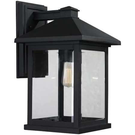 Bellevue Bennie 16" Tall Outdoor Wall Sconce Black