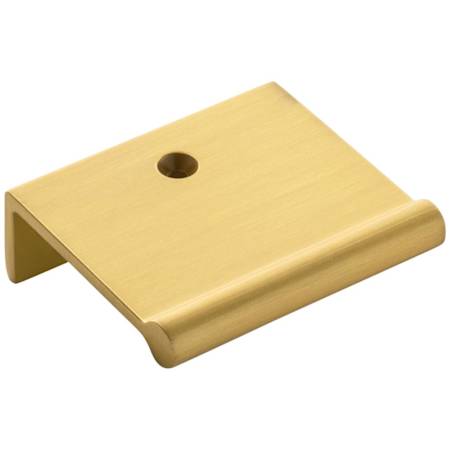 Belwith Keeler Bijou Cinch 1-1/2" Center to Center Finger Tab Cabinet / Drawer Pull Brushed Golden Brass