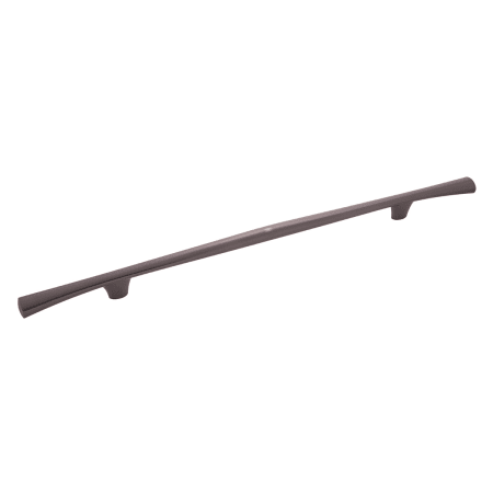 Belwith Keeler Olivet 12" Center to Center Organic Curved Cabinet Bar Handle / Drawer Bar Pull Oil-Rubbed Bronze Highlighted