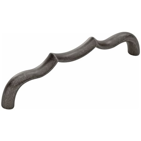 Belwith Keeler Trellis 5-1/16" Center to Center Designer Scalloped Arch Cabinet Handle / Drawer Pull Black Nickel Vibed