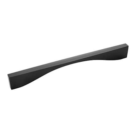 Belwith Keeler Channel 8-13/16 Inch (223 mm) Center to Center Modern Bauhaus Cabinet Handle / Drawer Pull Black Nickel