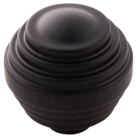 Belwith Keeler Sinclaire 1-3/8" Designer Ringed Round Cabinet Knob / Drawer Knob Oil-Rubbed Bronze