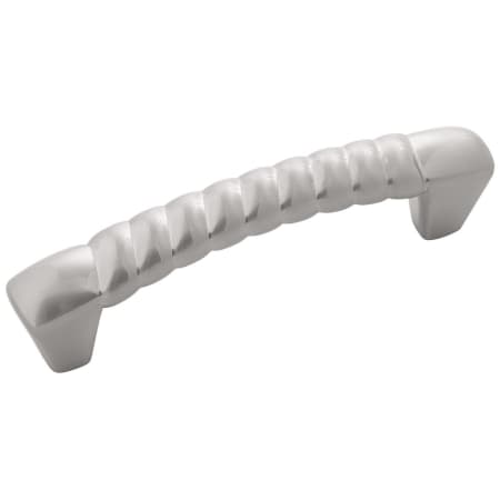Belwith Keeler Harbor 3-3/4 Inch (96 mm) Center to Center Nautical Rope Inspired Cabinet Handle / Drawer Pull Satin Nickel