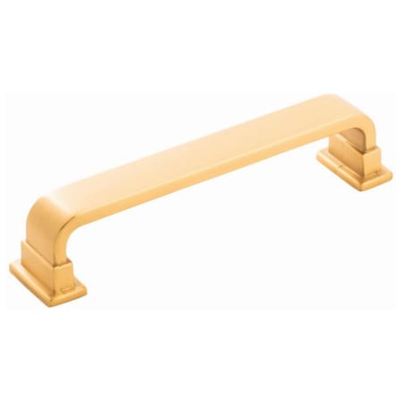 Belwith Keeler Brighton 5-1/16 Inch (128 mm) Center to Center Classic Farmhouse Cabinet Handle / Drawer Pull Brushed Golden Brass