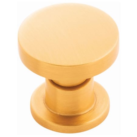 Belwith Keeler Urbane 1-1/4" Luxury Classic Modern Industrial Cabinet / Drawer Knob Brushed Golden Brass