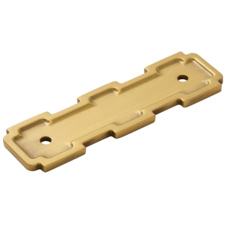 Belwith Keeler Coventry 3" Center to Center Cabinet Pull Backplate Brushed Golden Brass