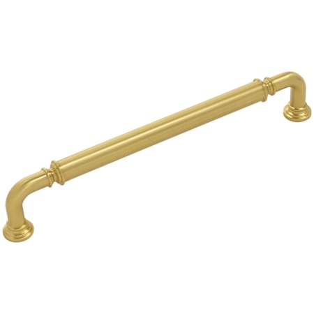 Belwith Keeler Berkshire 7-9/16" Center to Center Traditional Single Barrel Cabinet Handle / Drawer Pull Brushed Golden Brass