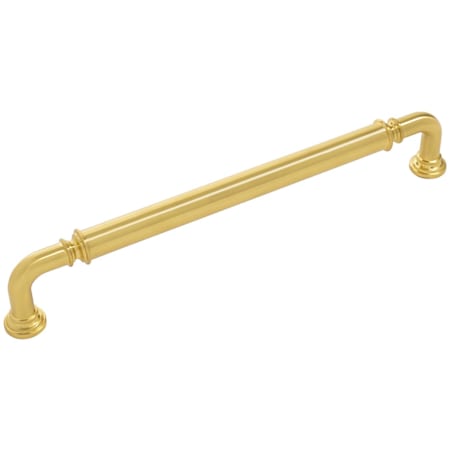 Belwith Keeler Berkshire 12" Center to Center Traditional Single Barrel Appliance Handle / Pull Brushed Golden Brass