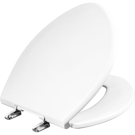 Bemis Paramont Elongated, Round Closed-Front Toilet Seat White