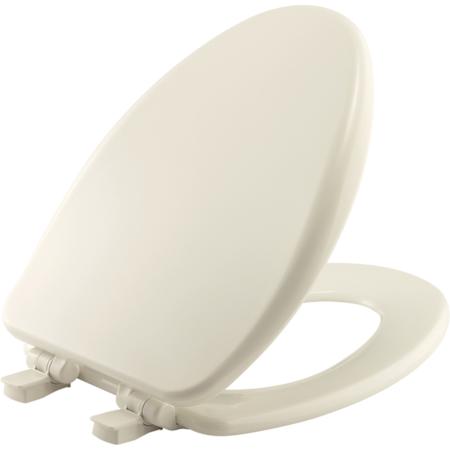 Bemis Alesio Elongated Closed-Front Toilet SeatQuick Release Biscuit