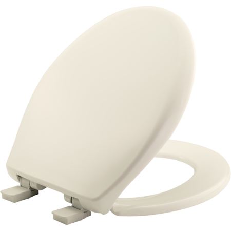 Bemis Affinity Round Closed-Front Toilet Seat Biscuit