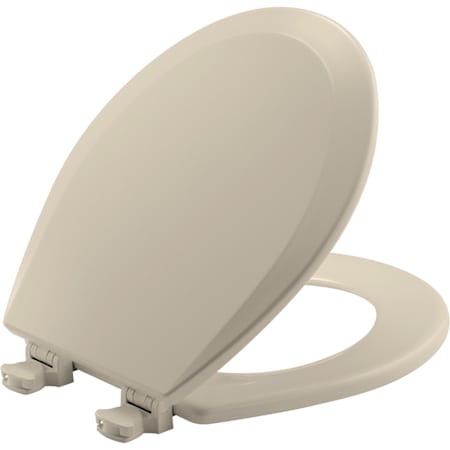 Bemis Round Closed-Front Toilet SeatQuick Release Almond