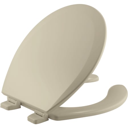 Bemis Round Open-Front Toilet Seat and Lid Bone