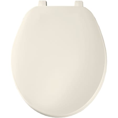 Bemis Round Plastic Closed-Front Toilet Seat and Lid Biscuit