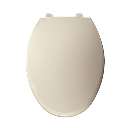 Bemis Elongated Hospitality Plastic Closed-Front Toilet Seat and Lid Bone