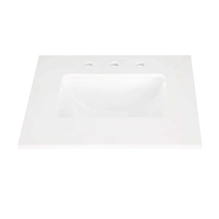 BEMMA Diamond 24" Quartz Vanity Top White Quartz