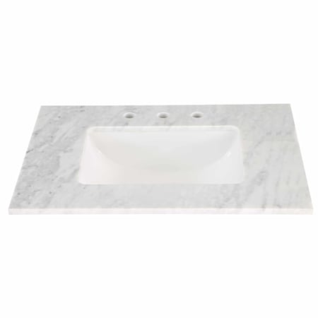 BEMMA Diamond 30" Marble Vanity Top Carrara Marble