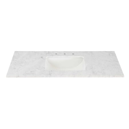 BEMMA Diamond 48" Marble Vanity Top Carrara Marble