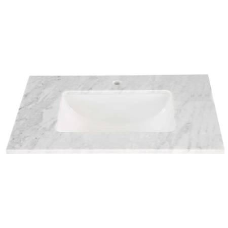 BEMMA Terra 36" Marble Vanity Top Carrara Marble
