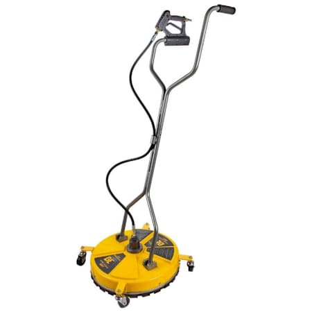 BE Power Equipment BE Power Equipment Whirl-A-Way Professional 20" Surface Cleaner w/ Greaseable Zerk & Swivel Casters (4000 PSI) N/A