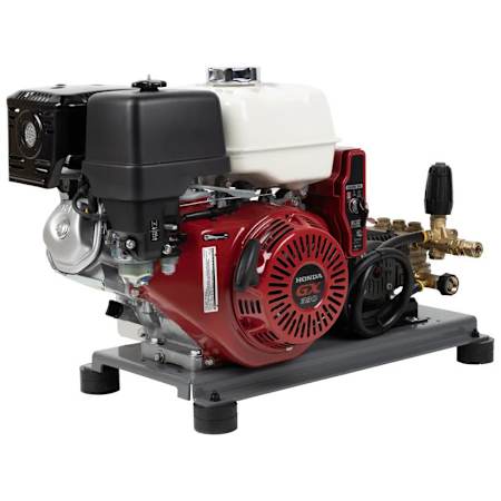 BE Power Equipment 3200 PSI 4.2 GPM Gas Powered Cold Water Pressure Washer with 389CC Honda Engine N/A