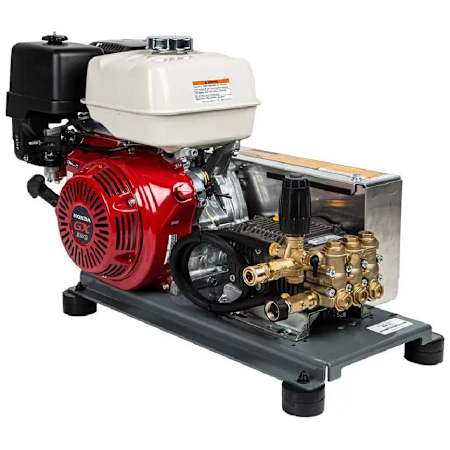 BE Power Equipment 3200 PSI 5.2 GPM Gas Powered Cold Water Pressure Washer with 389 CC Honda Engine N/A
