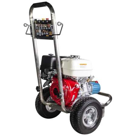BE Power Equipment 4200 PSI 3.9 GPM Gas Powered Cold Water Pressure Washer with 389 CC Honda Engine N/A