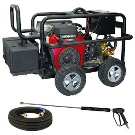 BE Power Equipment 5000 PSI 5 GPM Gas Powered Cold Water Pressure Washer with 690 CC Honda Engine N/A