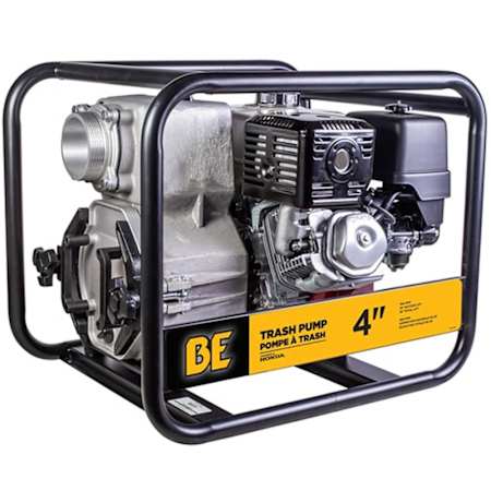 BE Power Equipment 580 GPM (4") Trash Pump with Honda GX Engine N/A