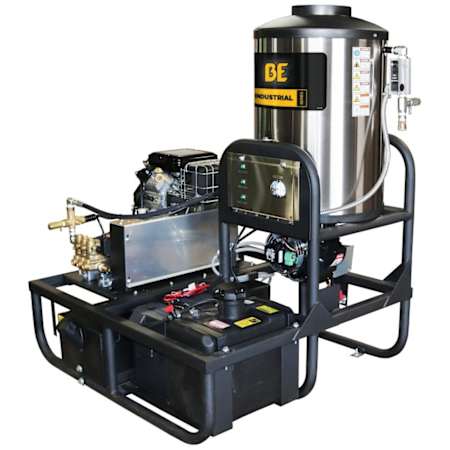 BE Power Equipment 3500 PSI 5.2 GPM Gas Powered Cold / Hot Water Pressure Washer with 570 CC Vanguard Engine N/A