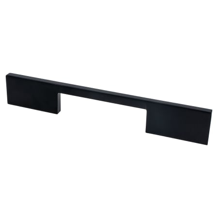 Berenson I-Spazio 5-1/16" (128mm) Center to Center Euro Modern Luxury Cabinet Handle / Drawer Pull by R. Christensen with Mounting Hardware Black