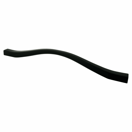 Berenson Fluid 7-9/16" and 8-15/16" Dual Center to Center Modern Wave Arch Cabinet Handle / Drawer Pull by R. Christensen Black
