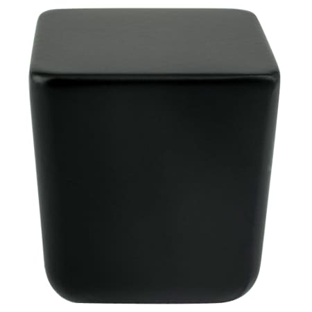 Berenson Mini Large 1" Modern Square Button Cabinet Knob / Drawer Knob by R. Christensen Black