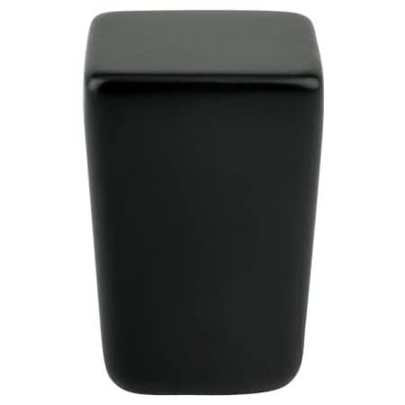 Berenson Mini Small 1/2" Modern Square Button Cabinet Knob / Drawer Knob by R. Christensen Black