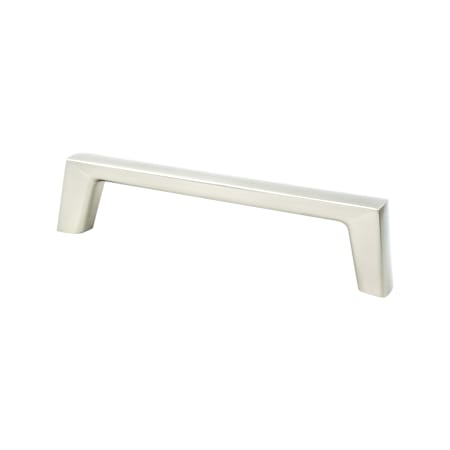 Berenson Brookridge 5-1/16" (128 mm) Contemporary Handle Style Cabinet Handle / Drawer Pull with Mounting Hardware Brushed Nickel
