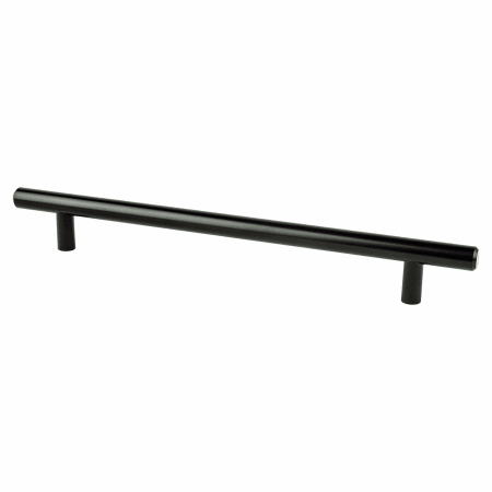 Berenson Tempo 7-9/16" (192mm) Center to Center Contemporary Bar Style Cabinet Handle / Drawer Pull Black